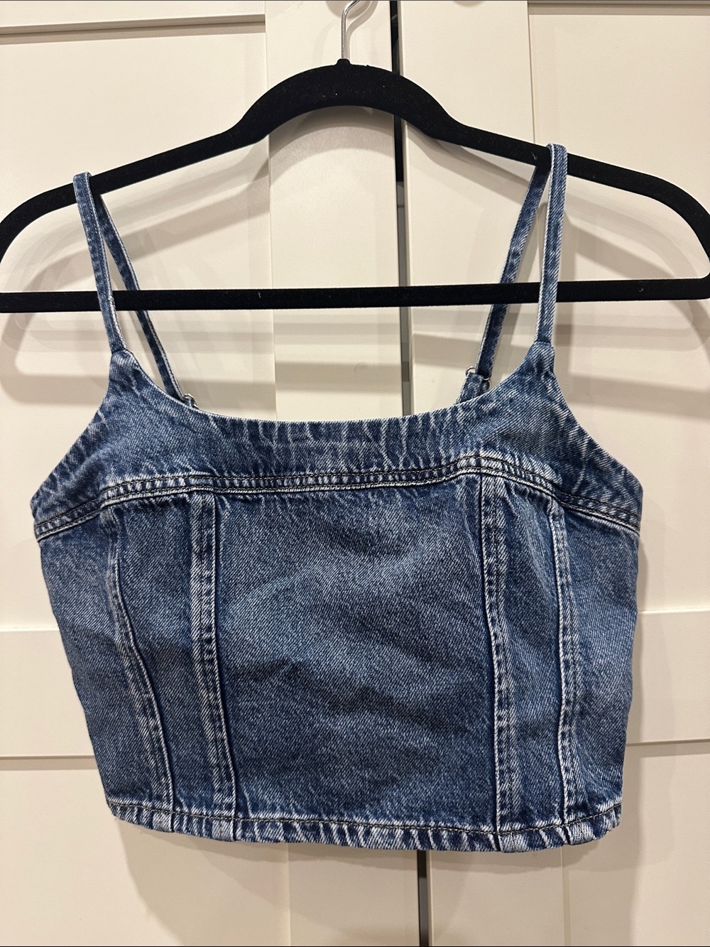 Levi’s Jadine Denim Cami Tank Top Womens XS